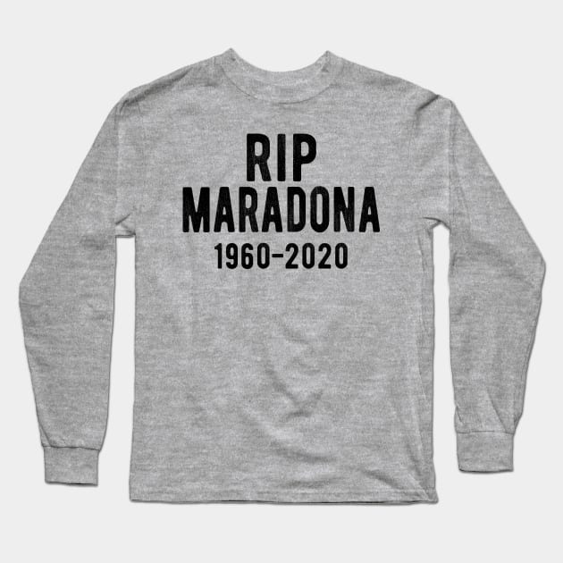 diego maradona rip Long Sleeve T-Shirt by hananeshopping